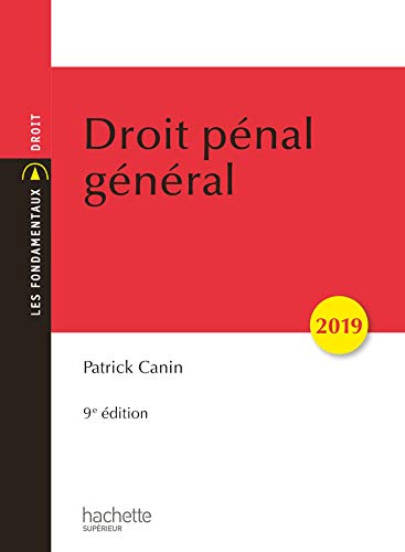 Télécharger Droit pénal général 2019 (9e édition) (Les Fondamentaux Droit et Sciences politiques) Livre PDF Gratuit