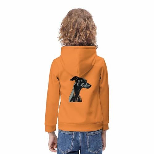 Pull lévrier capuche filles vêtement de détente pour le collège - 4