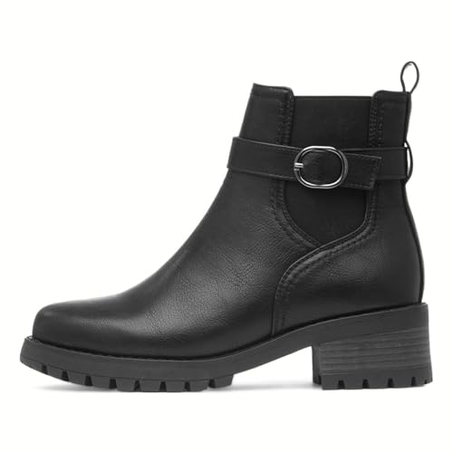 Lilley Marge Womens Black Zip Up Boot
