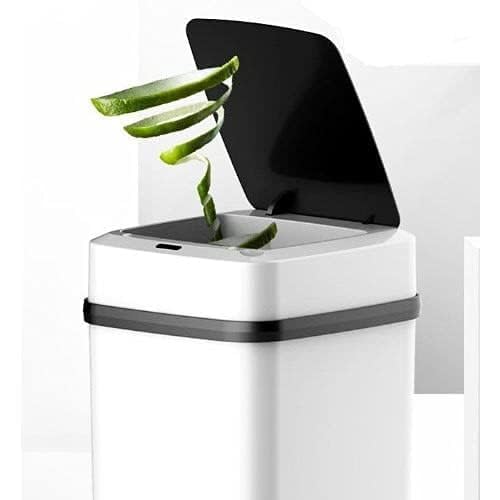 Smart Touch-Free Trash Bin – Automatic Garbage Can with Infrared Motion Sensor and Lid for Kitchen, Bathroom, Office, Bedroom – Hands-Free, Hygienic & Convenient Disposal 3 31BdwjieaML