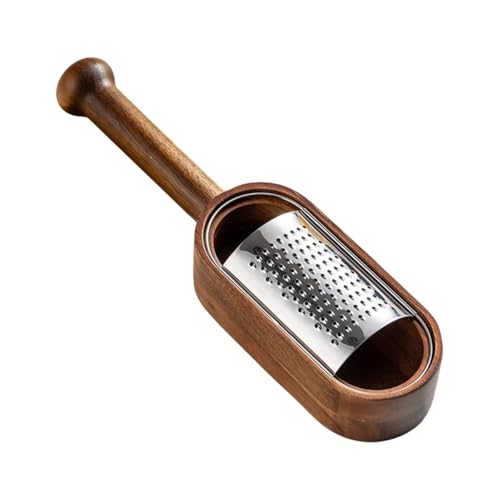 Rallador de queso de madera con contenedor integrado miniatura 1