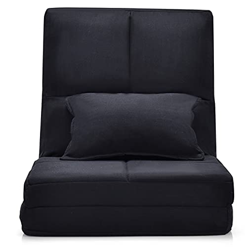 RELAX4LIFE Bodensessel klappbar, Bodenstuhl mit 5 verstellbaren...