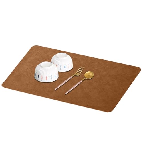 Napperon de cuir pour cuisine isolant thermique et imperméable