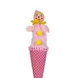 Brink Holzspielzeug Tütenkasper Clown rosa