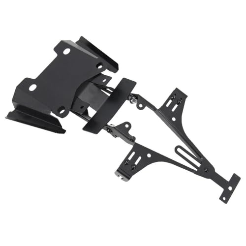 Support plaque immatriculation moto Tenere 700 XTZ et support feu arrière de remplacement