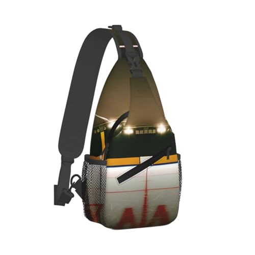 Hockey Stick Stylish Men'S Messenger Bag - Durable Polyester, Huge Capacity & Adjustable Strap2