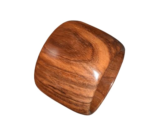 Image of Handcrafted Wooden Bangles Set | Sustainable Natural Wood Jewelry for Women | Stylish & Lightweight Bracelets - Perfect for Christmas Gifts, Winter Fashion & Eco-Friendly Gifting