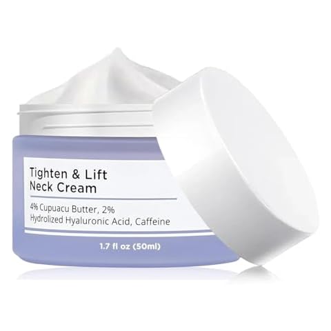 YG LianKai Neck Firming Cream, Tighten & Lift Neck Firming Cream, Anti-Aging Neck Creams for Tightening Lifting Sagging Skin and Hydrating, Help Reduce Fine Lines & Wrinkles Cover