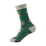 Autumn and Winter Marine Life Socks Personalized Long Socks Animal Pattern Socks Colorful Trendy Socks, Turtle, 5-11
