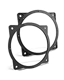ANODZU 6.5-6.75 Front Door Speaker Adapter Spacer Ring Brackets Fit for Hyundai Elantra Genesis G80 Santa Fe Sonata Palisade Tucson Fit for KIA Forte Optima Sedona Sorento Sportage Soul 2Pcs
