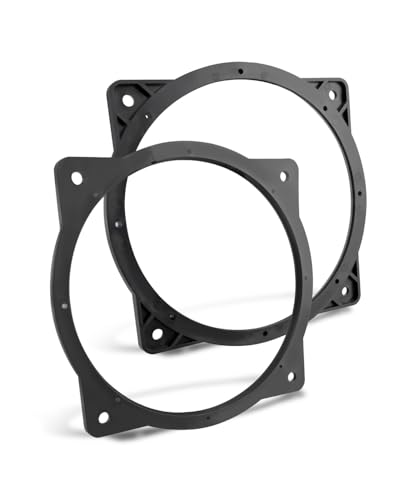 ANODZU 6.5-6.75 Front Door Speaker Adapter Spacer Ring Brackets Fit for Hyundai Elantra Genesis G80 Santa Fe Sonata Palisade Tucson Fit for KIA Forte Optima Sedona Sorento Sportage Soul 2Pcs