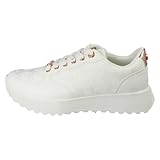 Ladies Elle Sport Casual Trainers F7321 - White Synthetic - UK Size 8 - EU Size 41 - US Size 10 - Image 6