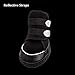 Adorepaw & Dog Shoes for Large Dogs with Reflective Straps, Dog Boots for Winter, Paw Protectors with Nonslip Sole, Dog Shoes Medium Size Dogs, Perfect for Outdoor Walking ( 4PCS/Set )