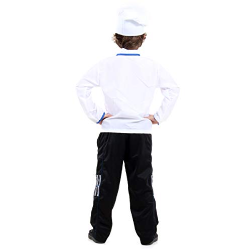 Kit Cozinheiro Infantil 10325-G Sulamericana Fantasias Branco G 10/12 Anos