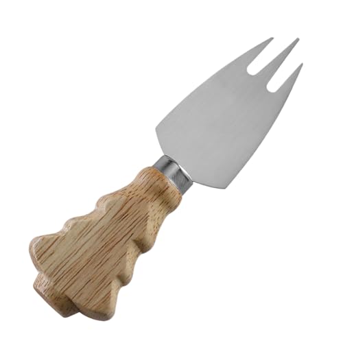 Xvilmaun Coupe-Fromage Étaloir - Fourchette À Fromage Pour Découpe Et Tartinage | Mini Outil Multifonction pour Planche à Charcuterie, Pizza, Gâteau, Cuisine et Repas avec Grattoir et Étaloir