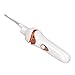 Electric Ear Suction Device, Portable Automatic Electric Vacuum Ear Pick Ear Cleaner Earwax Remover with LED Light for Earwax Removal, Soft Prevent Ear Pick Clean Tools Set (White)