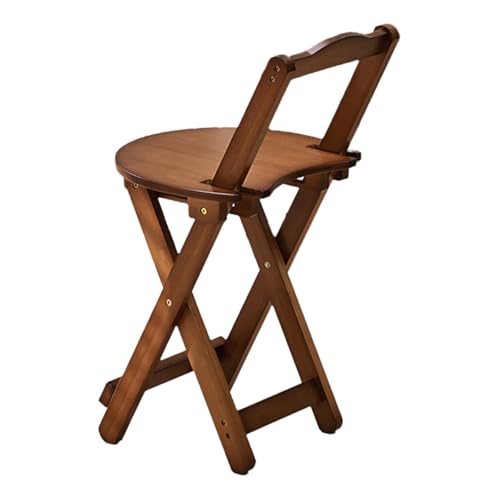 Taburete de bar plegable con respaldo silla