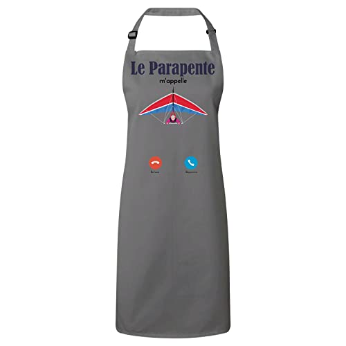 Tablier de cuisine premium le parapente m'appelle pour passionné de sport extrême outdoor