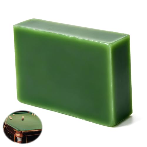 Beeswax Bar for Pool Table, 3oz/85g Durable Billiard Table Bees Wax Billiards Accessories for Repair Slate Seams Filling Screw Holes and Gaps Game Room Restoration, Easy Apply(Green) by Sinbana - Used condition - CA$11.95