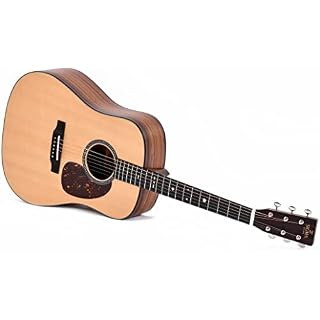 SIGMA GUITARS SDP-10E Crossroad Dreadnought - Les Beatles, Paul McCartney, John Lennon, RIngo Starr, George Harrison SIGMA GUITARS SDP-10E Crossroad Dreadnought – Image 3