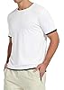 AIYINO Mens Short Sleeve Lightweight Athletic Soft T-Shirt Novelty Summer Casual Workout Sportstyle Crew Neck Shirts 4XL White #1