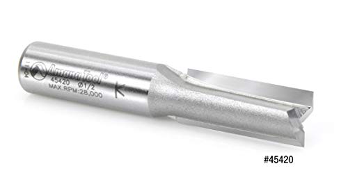 Image of Amana Tool - 45427-01 Carbide Tipped Straight Plunge 1 /2 Dia x 2-1 /2 x 1 /2 inch Shank