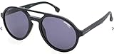 Protective case included Carrera Pace IR 003 Gafas de Sol, Negro (Matt Black/Grey Blue), 53 Unisex-Adulto