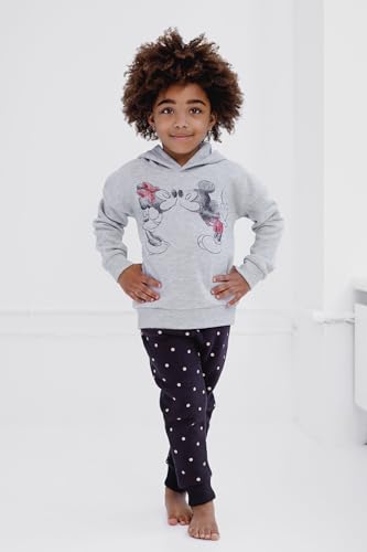 Image of Disney Girls' Fleece Hoodie and Jogger Set for Baby & Kids