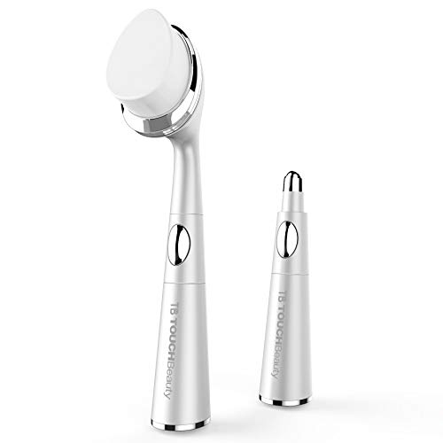 TOUCHBeauty (タッチビューティ) 洗顔ブラシ 電動 たるみ 目元 美顔器 防水 ソニックフェイシャルクレンザー 音波振動 TB-1581S