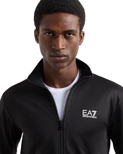 EA7 Ensemble de survêtement léger et extensible avec veste zippée - 4