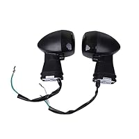 Amazon | CustomDivine カワサキ 用 ウインカー 左右セット フロント