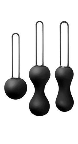 Preisvergleich Produktbild Je Joue Ami Kegel Balls, schwarz, 3er Set