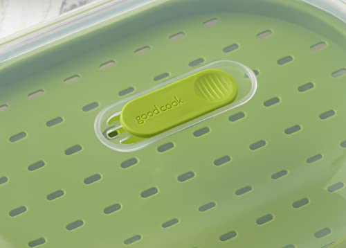GoodCook Everyday Microwave Steamer - Vegetable & Fish Cooker, Microwave Cookware Preserves Vitamins & Nutrients, Quick Dinner & Meals, Adjustable Steam Release Vent - Image 12