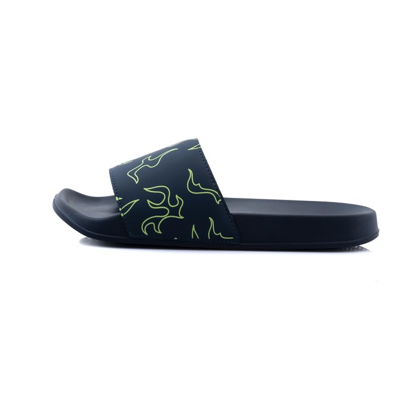 arvan Mens Printed EVA Sliders | Lightweight Slip-On Slippers with Cushioned Sole | Casual Open-Toe Slides-picture-19
