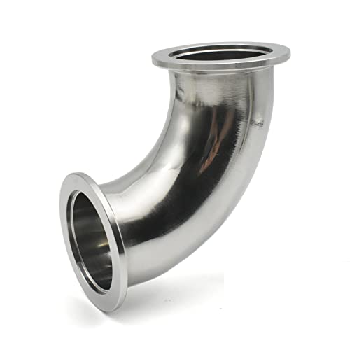 Image of QiiMii KF-40 Elbow 90 Degrees Vacuum Fittings Stainless Steel 304