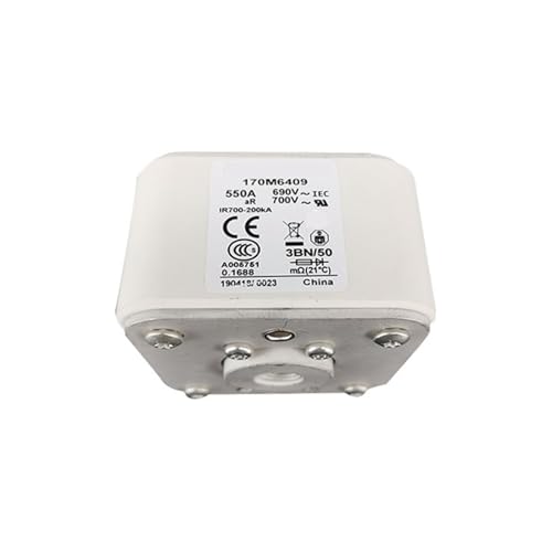 Fusible rapide 170M6409 de type cartouche haute tension pour circuit de puissance