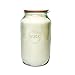 Weck Jars 776 101.4 fl. oz Wide-Mouth Barrel Jar | Large Glass Jar Storage for Food, Sugar, Flour | Safely Store Your Food with an Air-Tight Seal and Lid | Made in Germany, Rust-Proof & BPA-Free