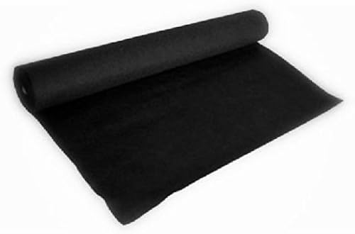 Audiopipe 3 Feet x 4 Feet Black DJ Car Sub Woofer Speaker Box Carpet Trunk Liner
