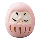 【Savoir-faire】 : Figurine Daruma présentant une texture et un aspect riches, une expression vivante et des détails réalistes.