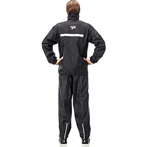 Capa De Chuva Conjunto Gola Calca impermeavel Moto Nylon Motoqueiro (LM1000)