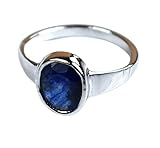 Couleur de la pierre : rouge HARSHALI GEM Bague astrologique naturelle certifiée corail rouge/moonga 4 à 11 carats en argent sterling 92,5 pour homme et femme