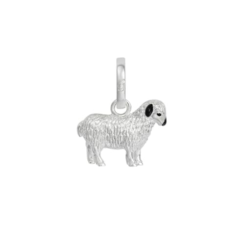 Abalorio de oveja de plata charm animal para pulsera mujer