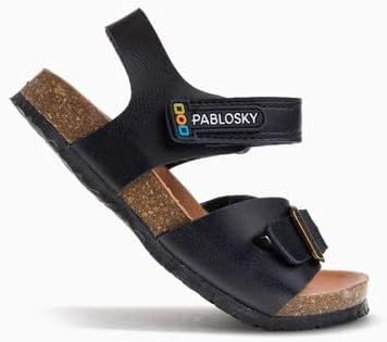 Pablosky Boys' Bio 516522 Sandals, blue, 26 EU Weit