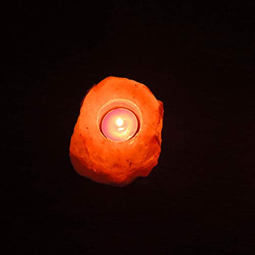 Salt Lamp Candlestick