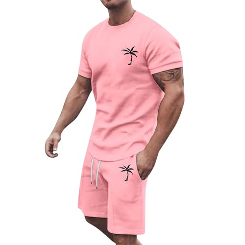 Ensemble court tee shirt homme idéal pour la plage et vos vacances d'été décontractées