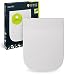 Produktbild aquaSu® WC-Sitz Tamia für Geberit Smyle Square, Renova Plan | Toilettensitz Absenkautomatik | Duroplast | Take-Off & Top-Fix | Überlappend | Edelstahlscharnier | Made in EU | Weiß | 40753 3