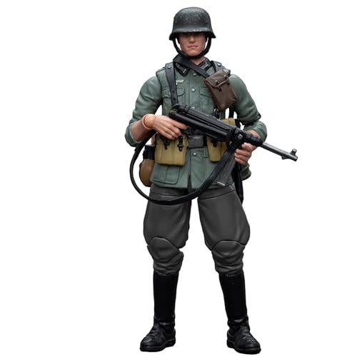 JOYTOY Figurine d'action de la Seconde Guerre mondiale Wehrmacht modèle militaire 10,2 cm Kits de figurines de collection