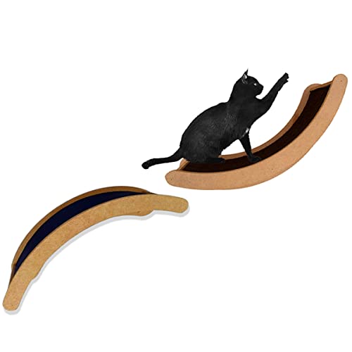 Playground de Gato Prateleira Rampa 9mm Espessura Oferta MDF Crú Resistente Qualidade Montado