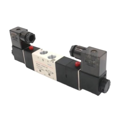 Électrovanne pneumatique double bobine 220V à commutation rapide et haute précision