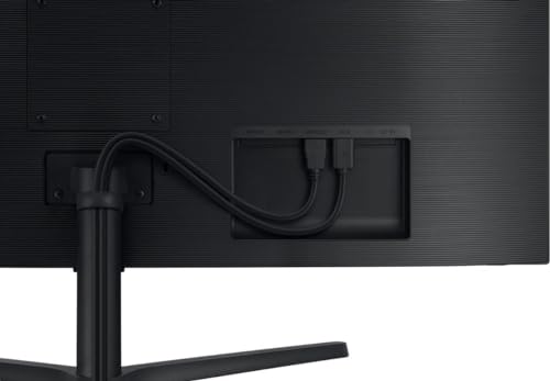 Image of Samsung 34 inch ViewFinity S5 Series Ultrawide Monitor, QHD(3440 x 1440), 100Hz, 5ms, AMD FreeSync, HDR10 (DisplayPort, HDMI), Borderless Design, Black, with HDMI Cable